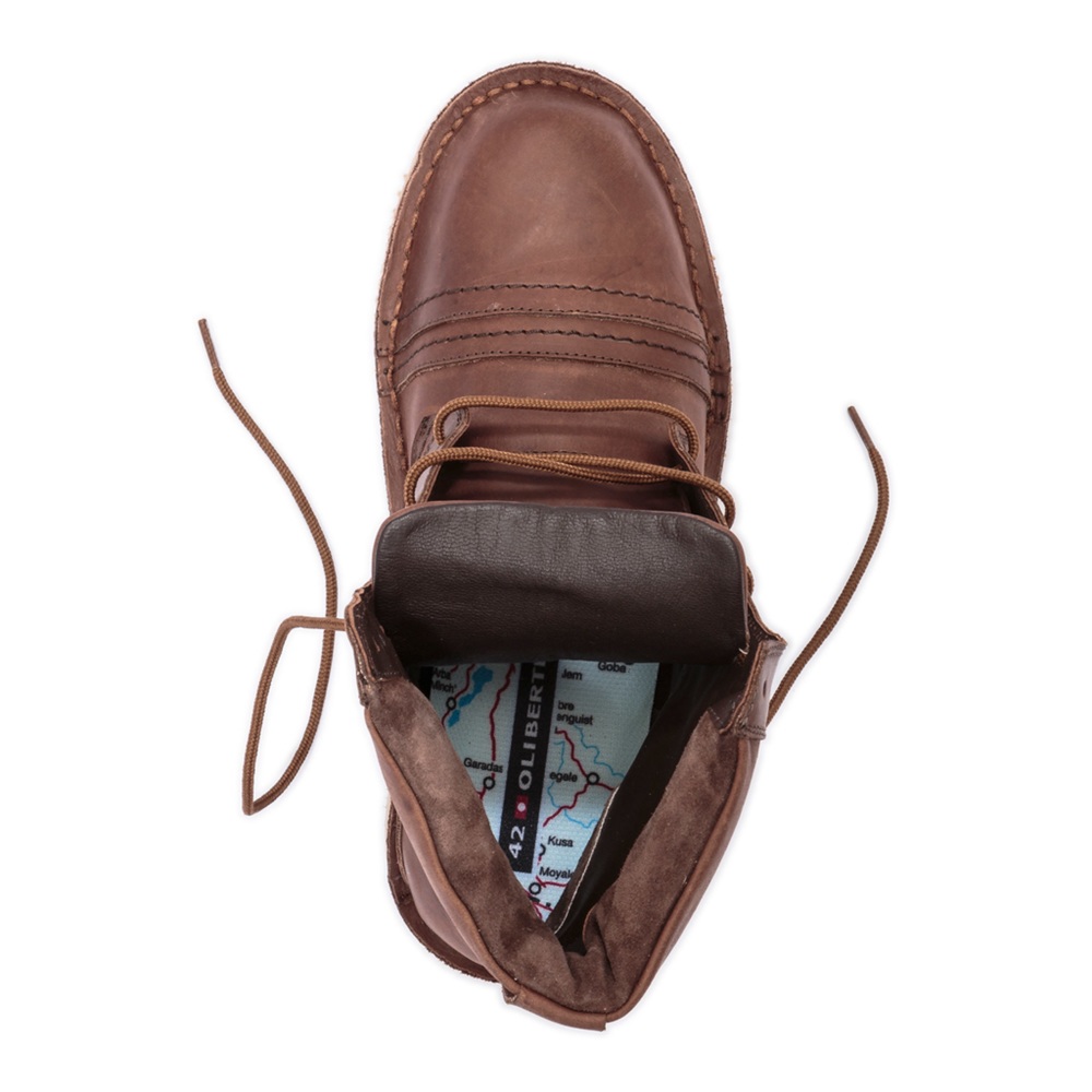 Oliberte ngola leather lace-up boots